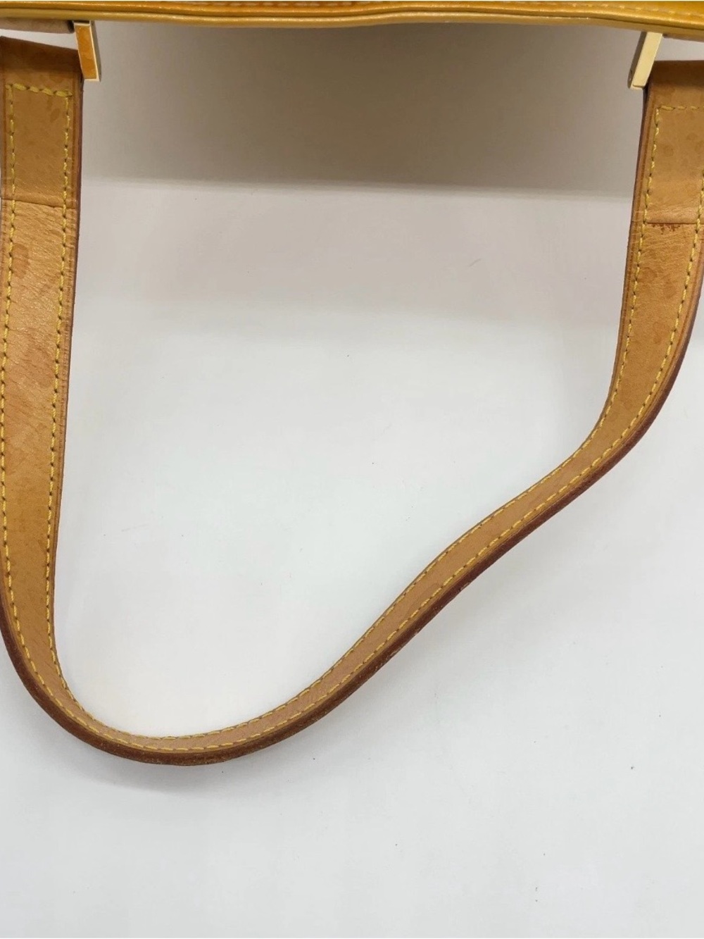 Louis Vuitton Yellow Patent Monogram Tote - Picture 10 of 16